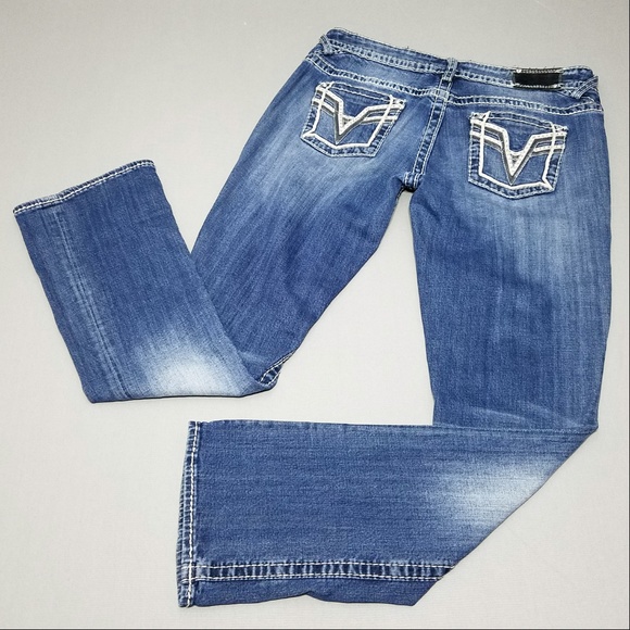 vigoss chelsea slim bootcut jeans